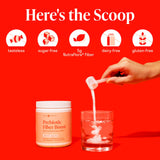 Nuven Naturals Prebiotic Fiber Powder nutritional information