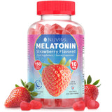 NUVIMI Melatonin Gummies bottle front view with 150 gummies