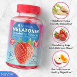 NUVIMI Melatonin Gummies packaging details