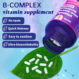 NuvitaGarden Vitamin B1 Benfotiamine 500mg capsules on a wooden table