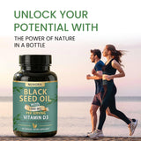 Nuvora Blended Vitamin & Mineral Supplement 1000mg capsules close-up