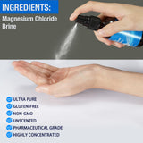 NVXNMSD Magnesium Oil Spray 60g back view