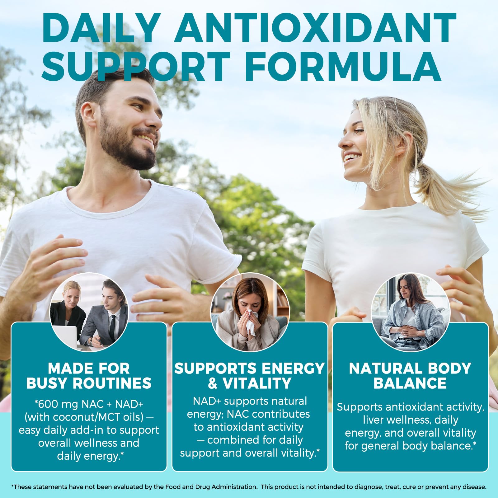 NVXNMSD N-Acetyl Cysteine 600mg Softgels in a lifestyle setting