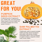 Nyloriaine Pumpkin Seeds Oil Capsules open bag with capsules