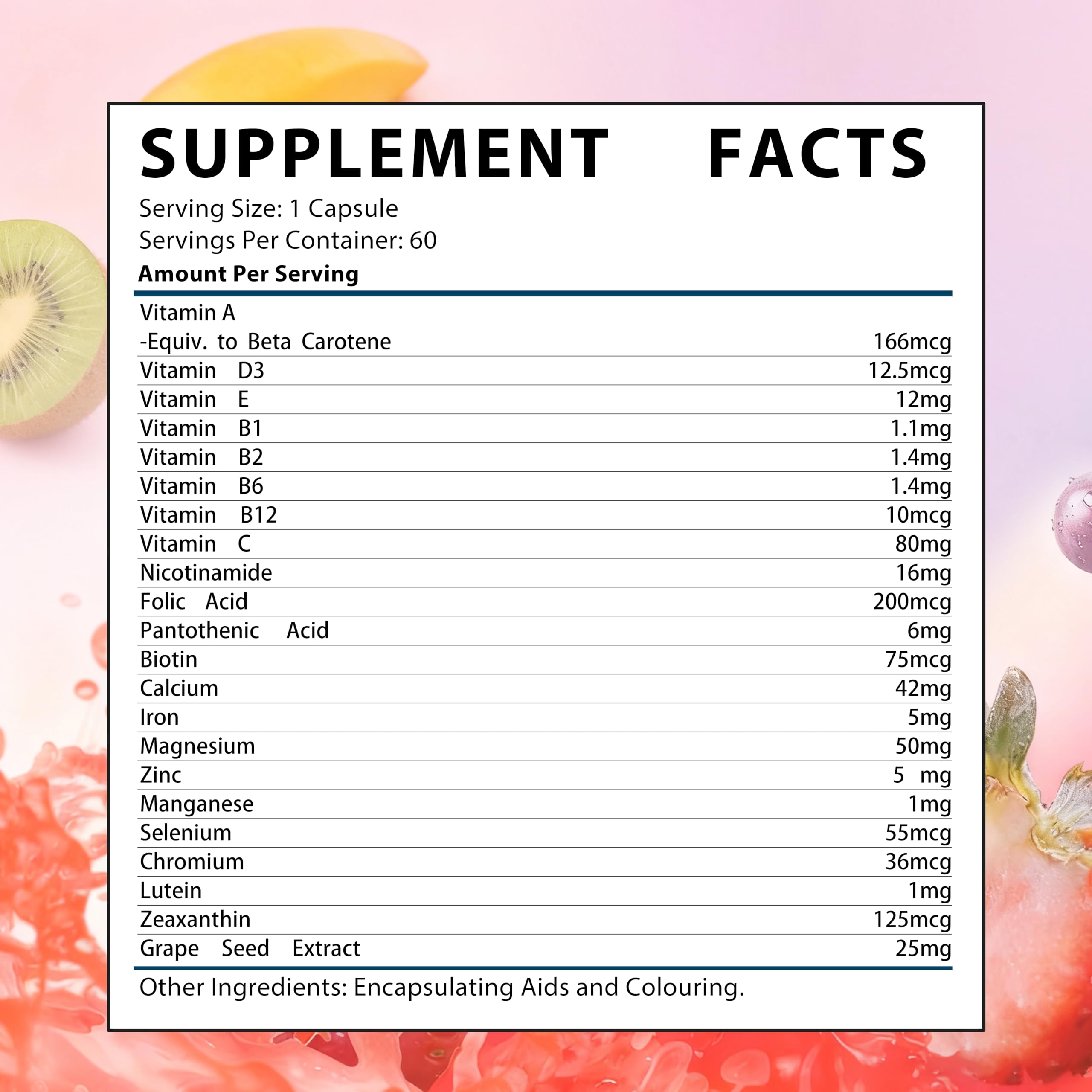 NYO3 Complete Daily Women’s Multivitamin tablet close-up