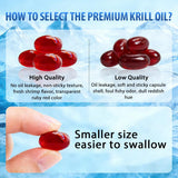 NYO3 Krill Oil 1000mg softgels with nutritional information