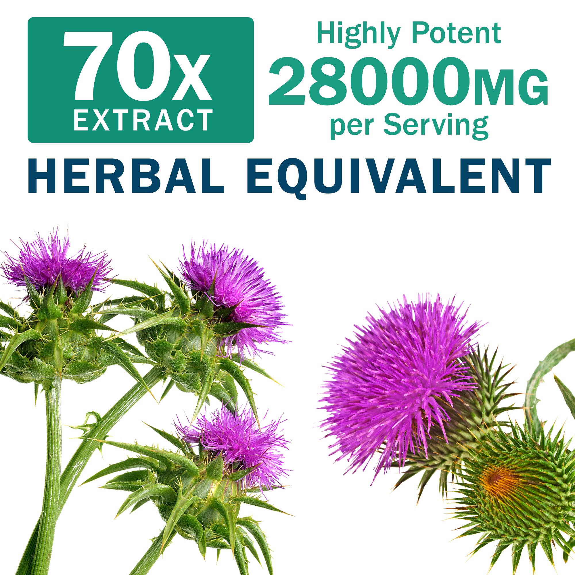 NYO3 Milk Thistle Supplement capsules on a table