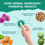 NYO3 Milk Thistle Supplement nutritional information