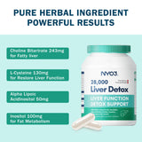 NYO3 Milk Thistle Supplement with herbs background