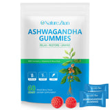 O NATURE. ZIRAN Ashwagandha Gummies front view with packaging