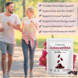 O NATURE. ZIRAN Astaxanthin Softgel bottle with a measuring spoon