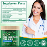 O NATURE. ZIRAN Nicotinamide Riboside + Resveratrol Capsules side view