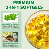 O NATURE. ZIRAN Organic Oil of Oregano 132g bottle side view