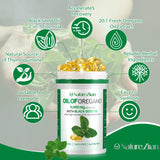 O NATURE. ZIRAN Organic Oil of Oregano 132g packaging details