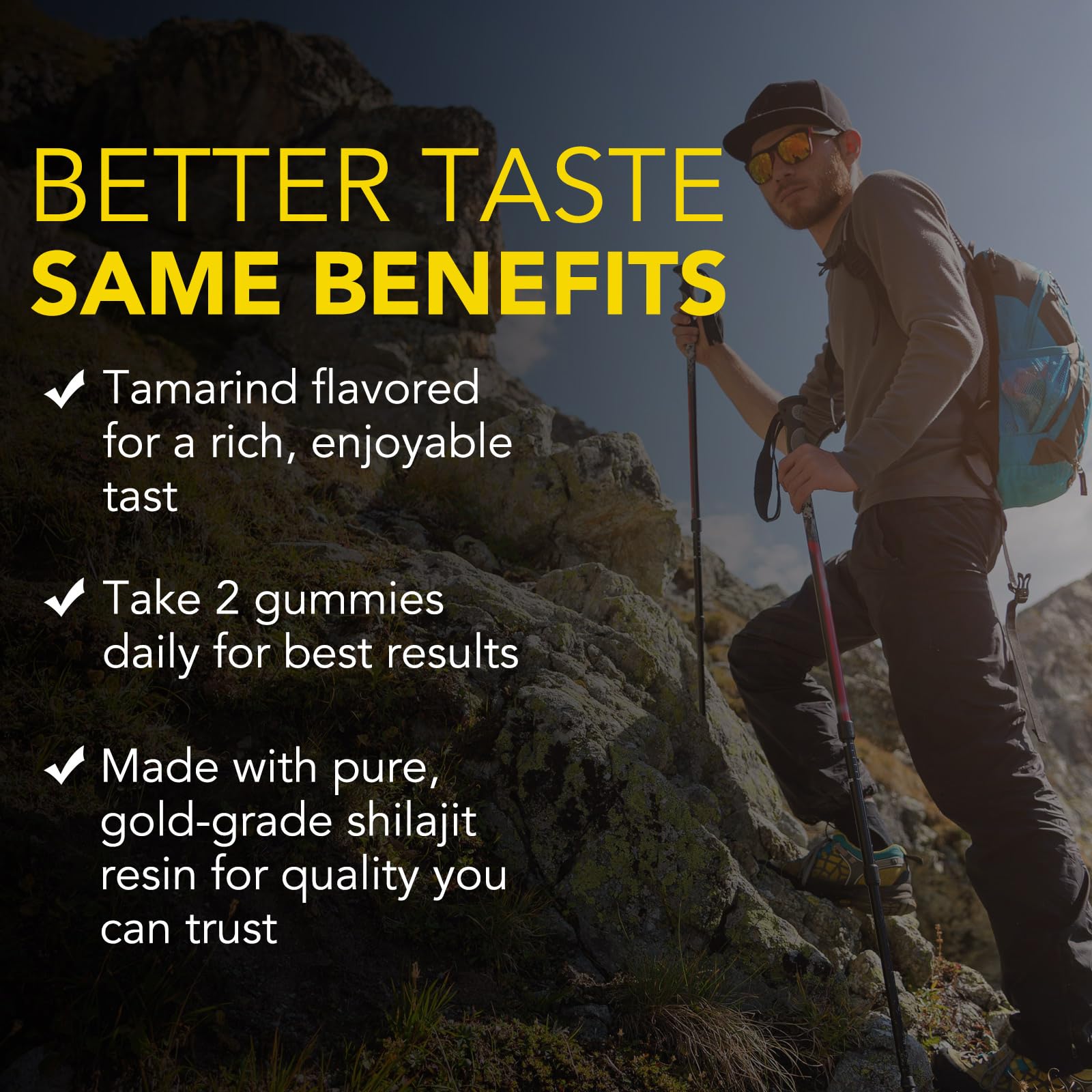 O NATURE. ZIRAN Organic Shilajit Gummies packaging
