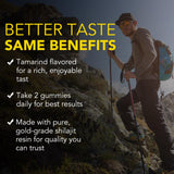 O NATURE. ZIRAN Organic Shilajit Gummies packaging