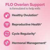 O Positiv FLO Ovarian Support 90 Capsules side view