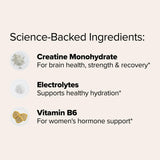O Positiv FLO Women’s Creatine + Electrolytes nutritional information