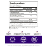 O Positiv MENO Eye Health Capsules with a measuring spoon