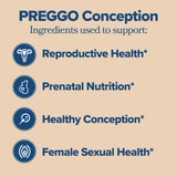 O Positiv PREGGO Conception Support bottle side view