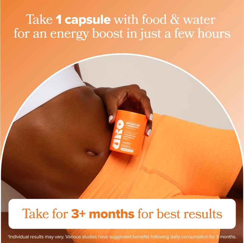 O Positiv URO a balanced routine + Probiotic Support Capsules with a measuring spoon