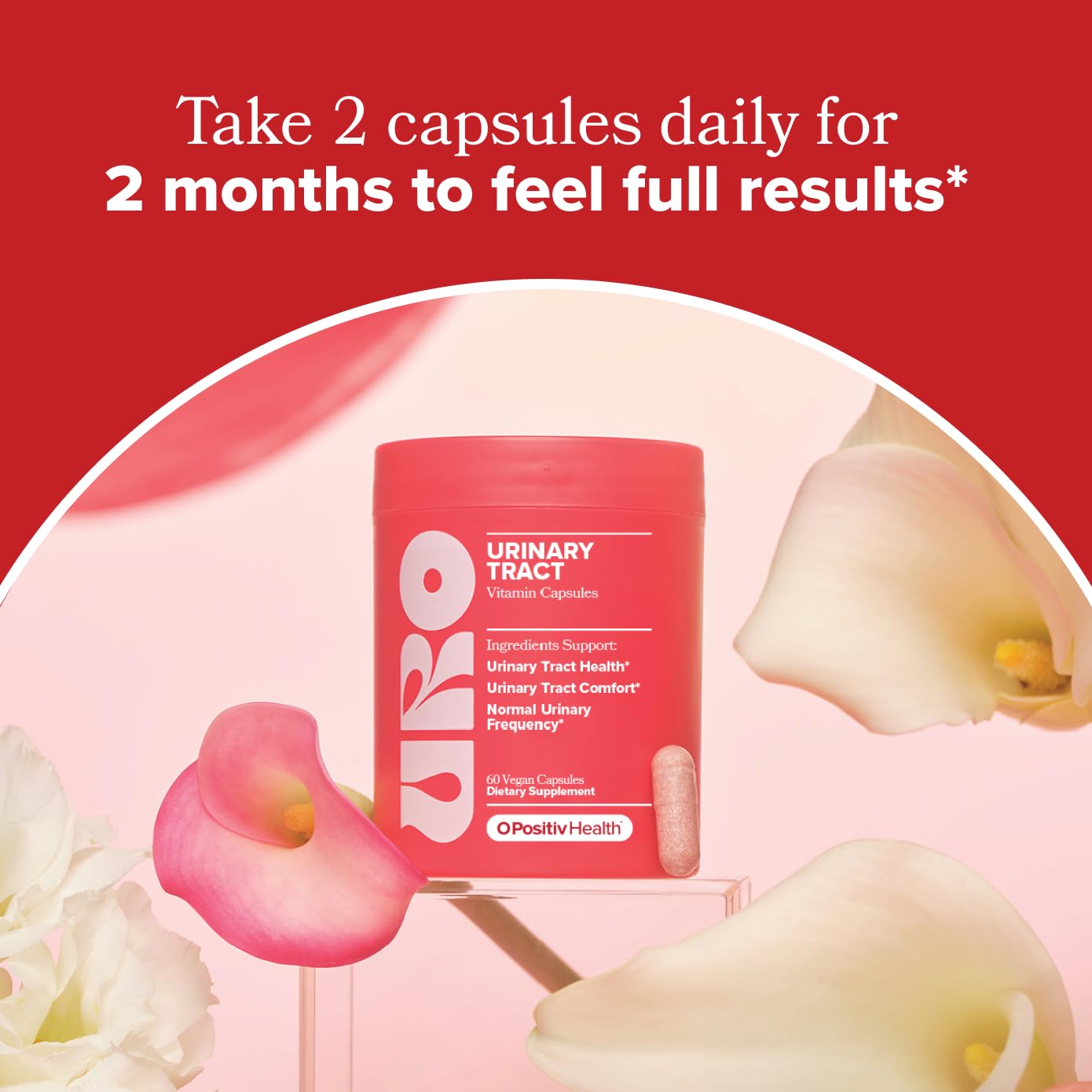 O Positiv URO Urinary Tract Supplement ingredients list