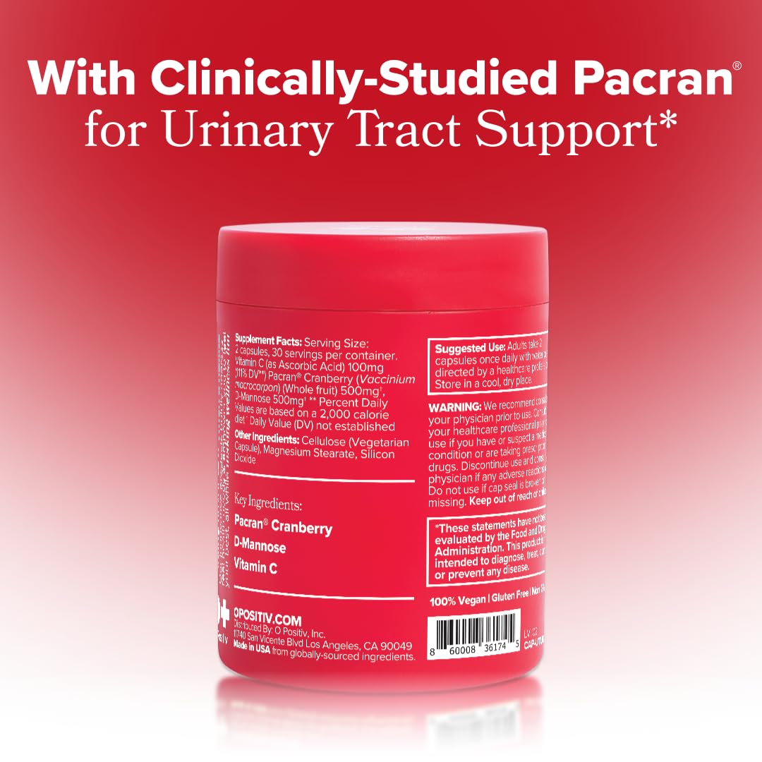 O Positiv URO Urinary Tract Supplement lifestyle scene