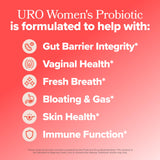 O Positiv URO Women’s Probiotic bottle with label