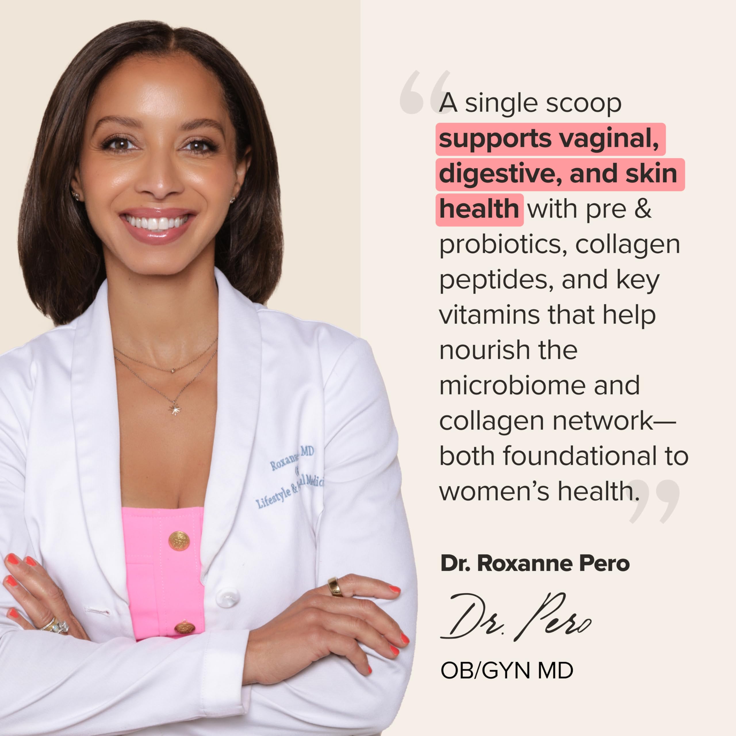 O Positiv URO Women’s Probiotic + Collagen Powder lifestyle scene