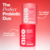 O Positiv URO Women’s Probiotic lifestyle scene with bottle