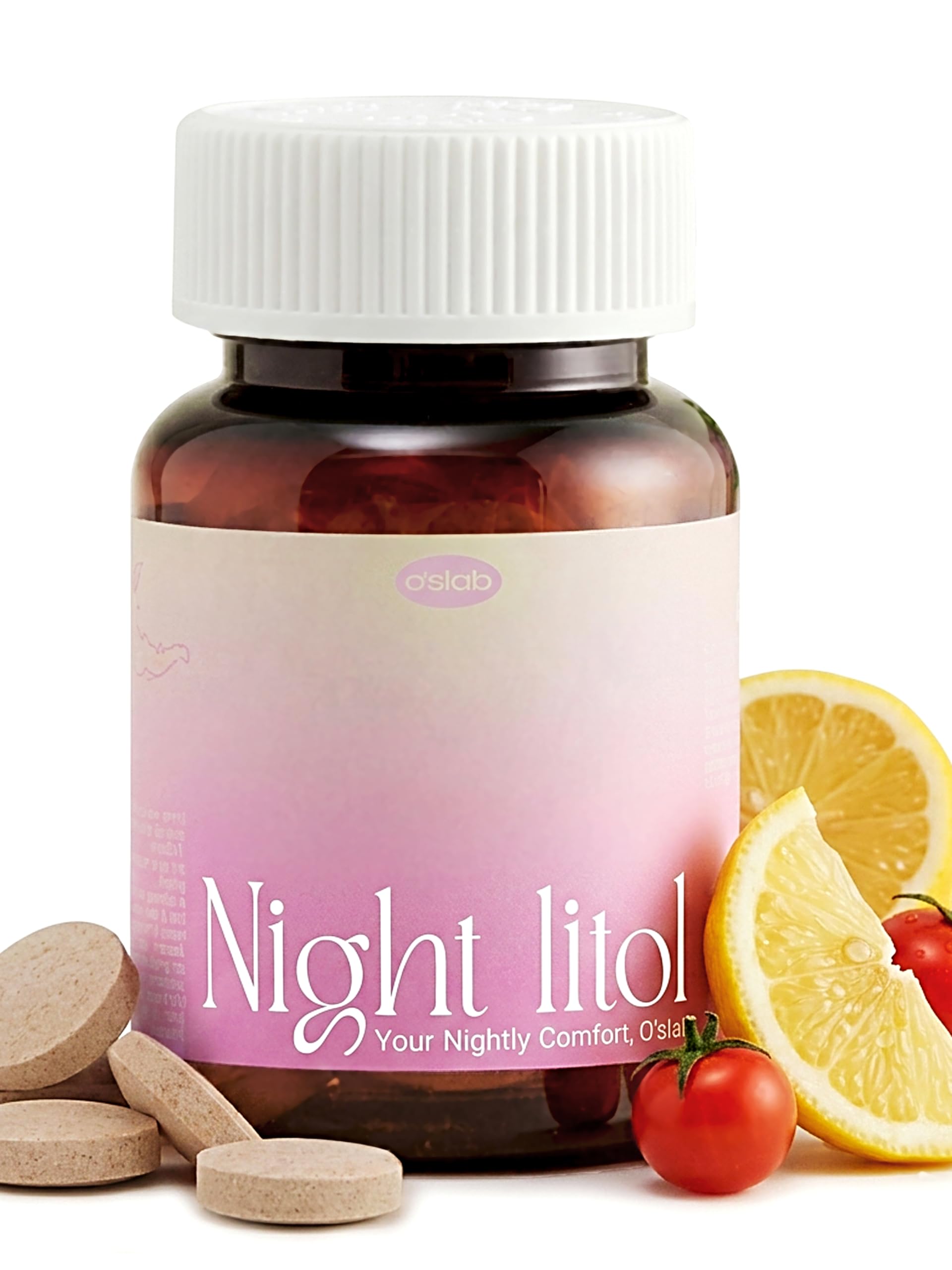 O'slab Nightlitol Night Mints front view packaging