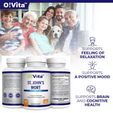 O!VITA St. John's Wort Vegan Tablets packaging