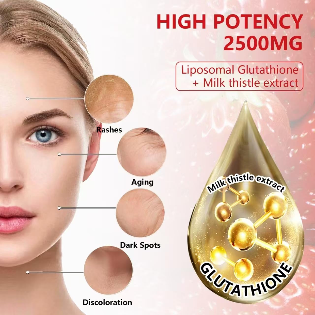 Oakevlp Liposomal L-Glutathione Gummies nutritional information