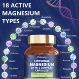 Oakevlp Magnesium Complex capsules on a wooden table