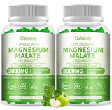 Oakevlp Magnesium Malate Supplement 3000mg front view