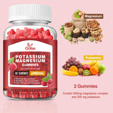 OALSE Potassium Magnesium Gummies side view showing gummy texture