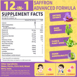 OALSE Saffron Gummies with mixed berries