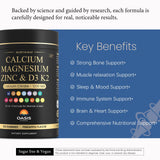 OASIS FORCE Calcium Citrate Gummies individual wrapper