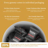 OASIS FORCE Quercetin Gummies individual wrapper