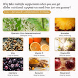 OASIS FORCE Quercetin Gummies ingredients list