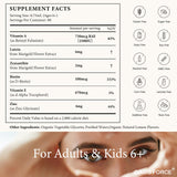 OASIS FORCE Vitamin A Liquid Supplement refreshing lemon flavour