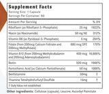 Objective Nutrients ThiActive B Complex supplement packaging