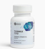 Objective Nutrients Thiamax B1 supplement front view with packaging