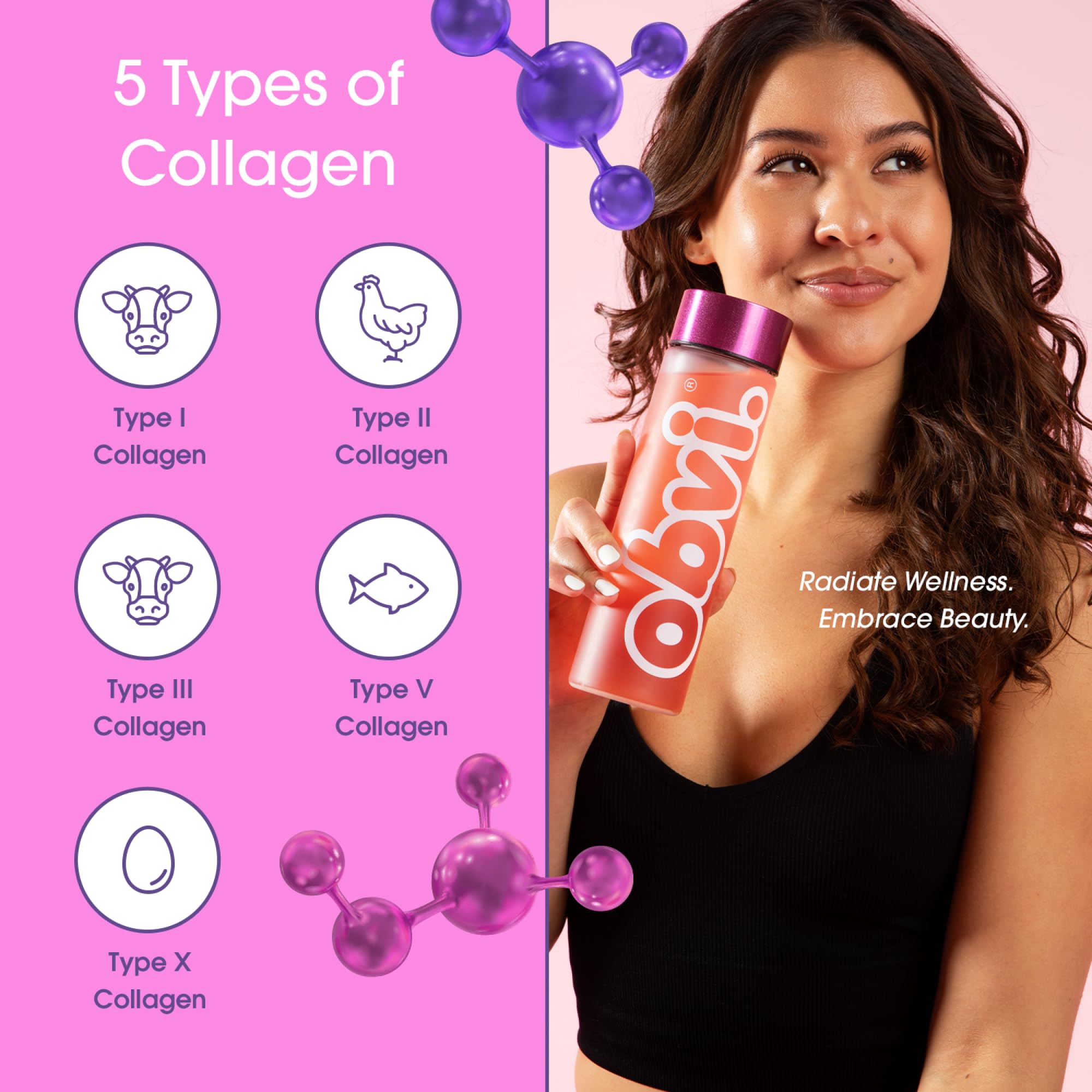 Obvi Collagenic Burn Powder 200g ingredients close-up