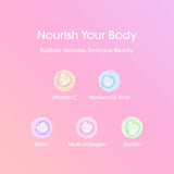 Obvi More Than Collagen Powder nutritional information on packaging