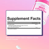 Obvi Multi Collagen Capsules bottle with label
