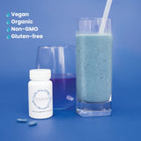 Ocean Rx Blue Spirulina 82g with measuring scoop