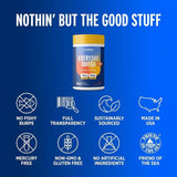Oceanblue Everyday Omega Minis Fish Oil Softgels in hand