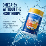 Oceanblue Everyday Omega Minis Fish Oil Softgels side view
