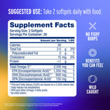 Oceanblue Professional Omega-3 2100 bottle side view